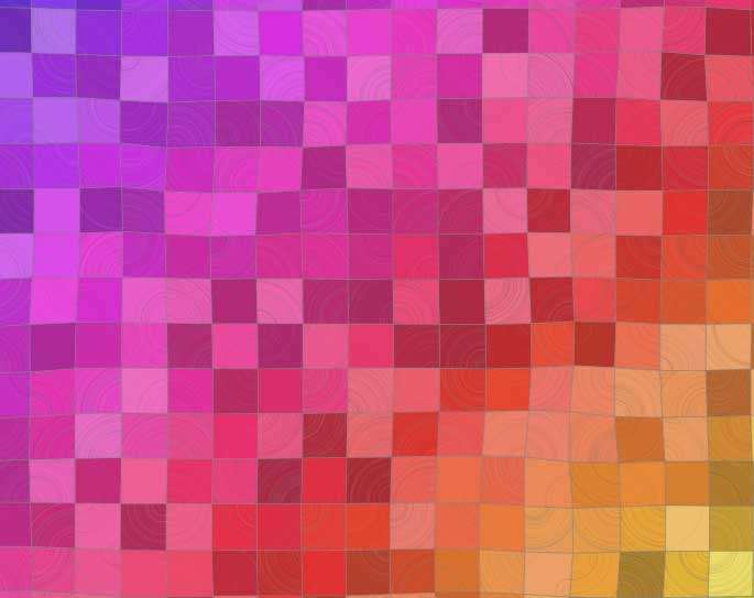 彩虹方块图案ui布局特效(图1)