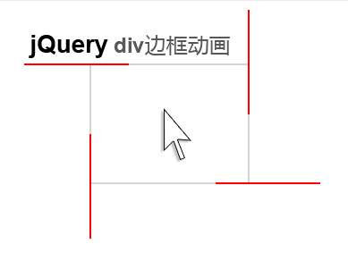 jQuery悬停div边框动画特效(图1)