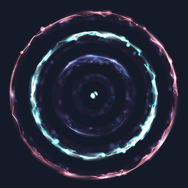 水晶光圈旋转Canvas特效(图1)