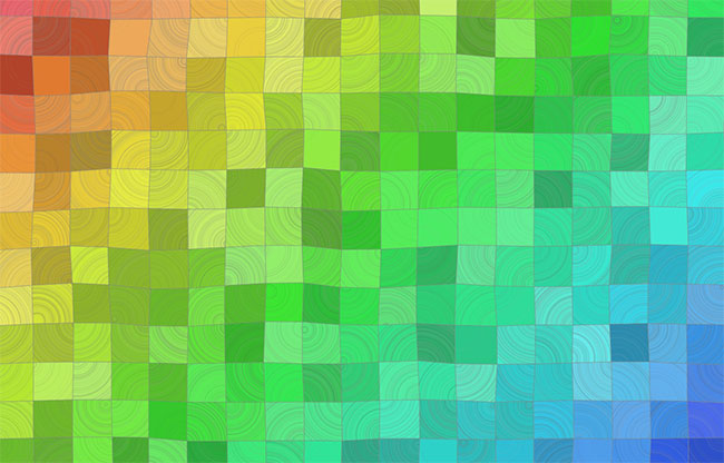 彩虹方块图案Canvas特效(图1)