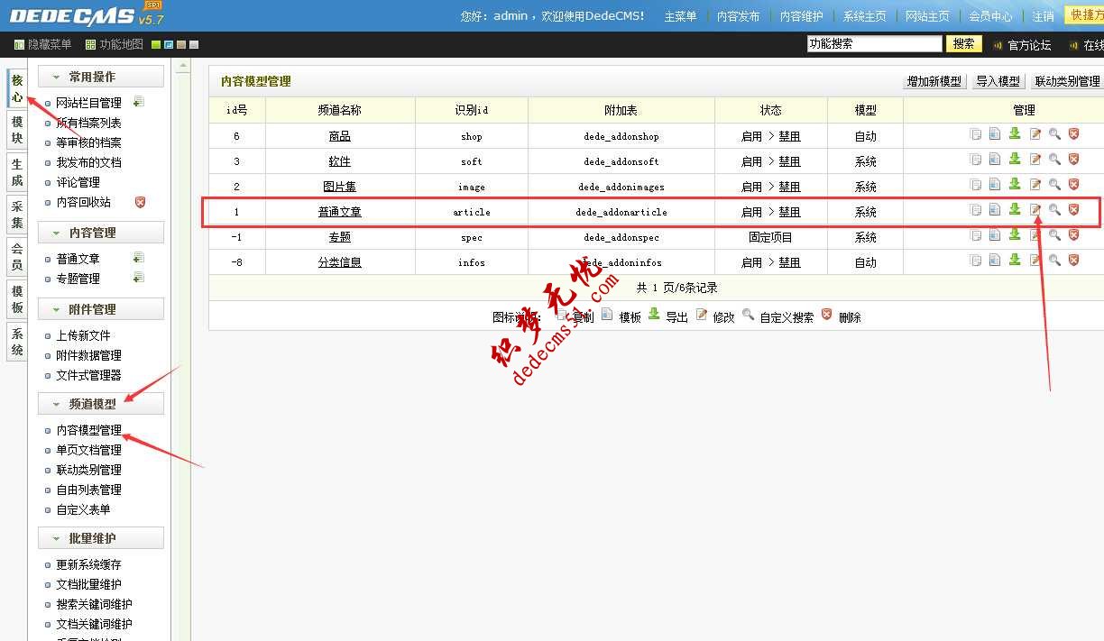 DEDE产品内容页调用多个自定义图片显示方法(图1)