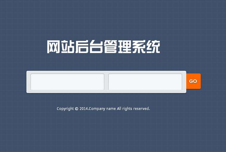 网站后台管理系统登录界面设计模板下载(图1)