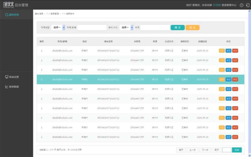 后台管理列表页模板源码下载(图1)