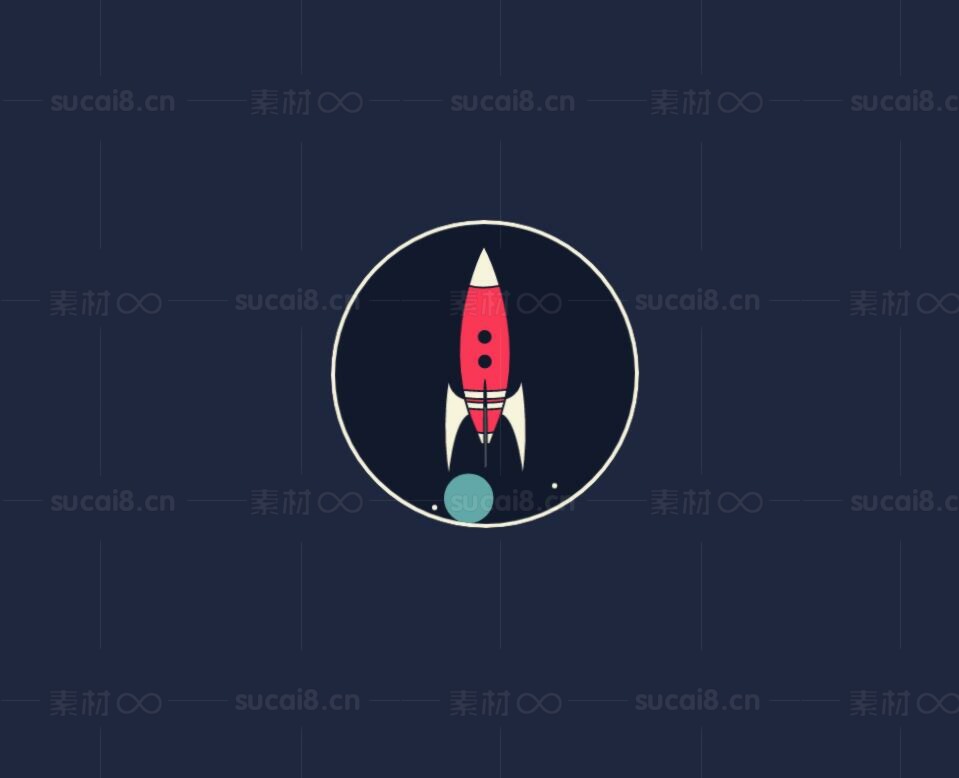 CSS3 SVG火箭飞行动画效果(图1)