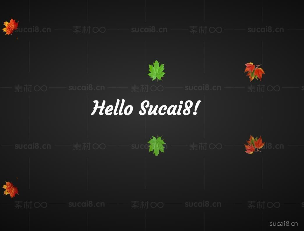 CSS3十月叶动画效果(图1)