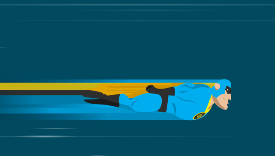 CSS3 SVG超人飞行动画代码(图1)