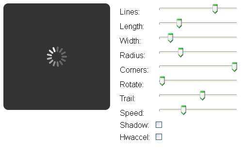 jQuery.spin.js自定义页面加载Loading动画代码(图1)