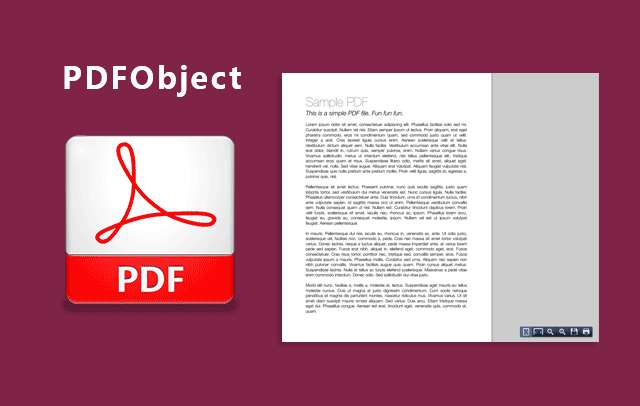 在线pdf预览插件pdfobject.js设置参数使用pdf预览器打印下载(图1)