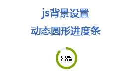 js设置css background-position属性动态加载圆形进度条动画代码(图1)