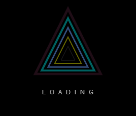 css3 svg三角形图标loading加载动画特效(图1)